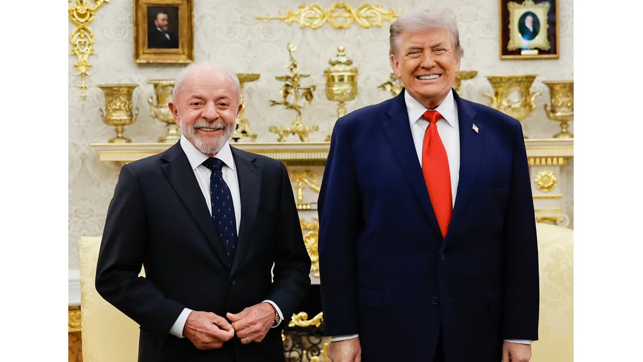Lula meets Trump at the White House, May 2026